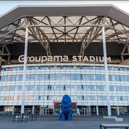 T2 Proche Groupama Stadium & Ldlc Arena Appartement *