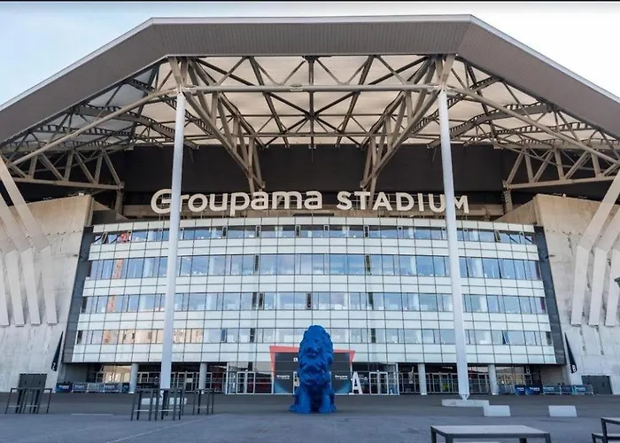 T2 Proche Groupama Stadium & Ldlc Arena Appartement *